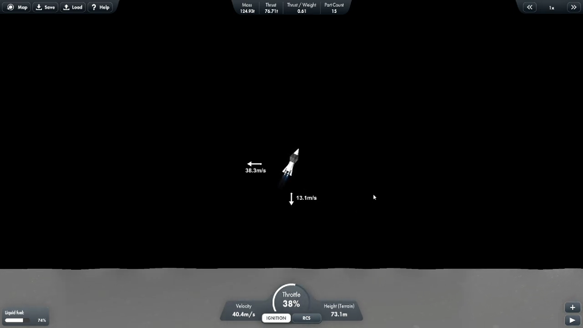 moon lander Blueprint for Spaceflight Simulator