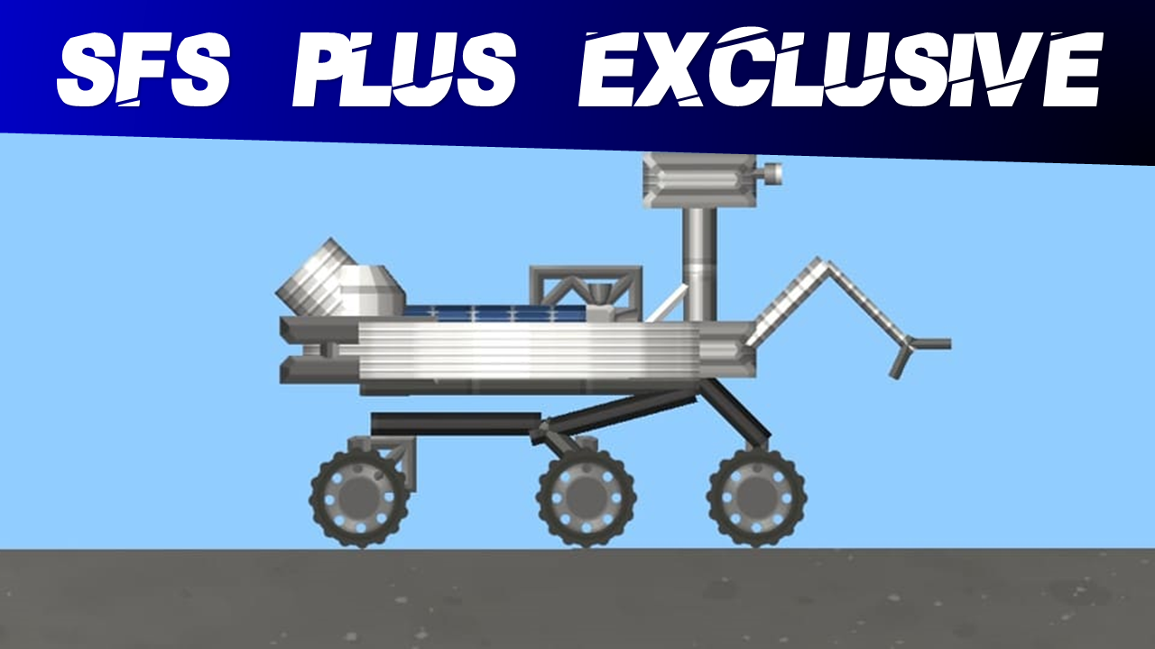 Innovation Rover Blueprint for Spaceflight Simulator Exclusive SFS PLUS