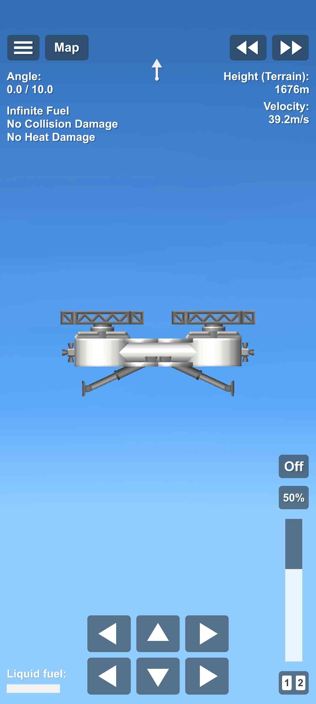 FPV MINI DRONE Blueprint for Spaceflight Simulator
