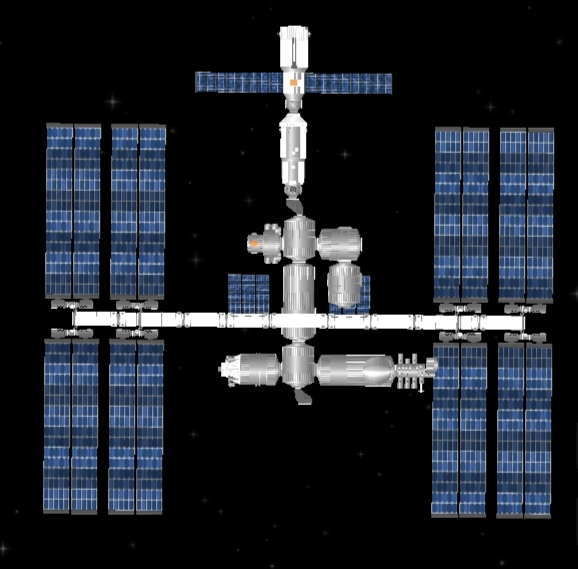 Ultimate ISS Blueprint for Spaceflight Simulator