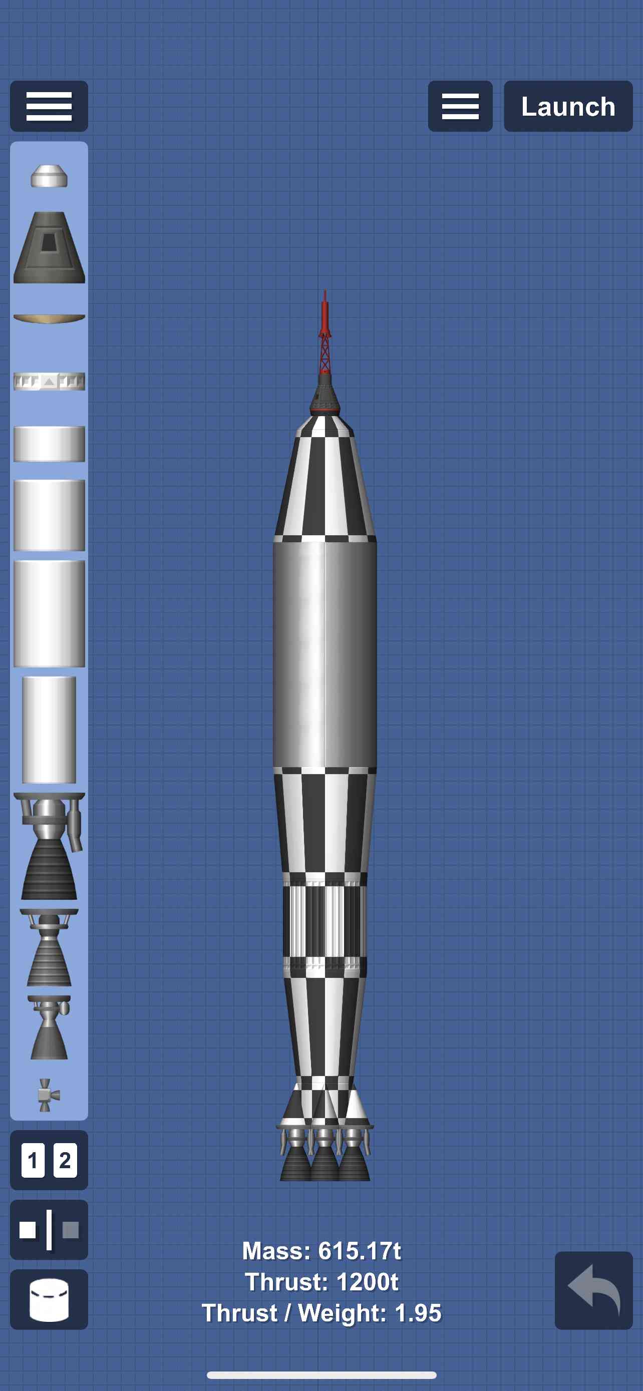 Kentuna 97 refueler Blueprint for Spaceflight Simulator