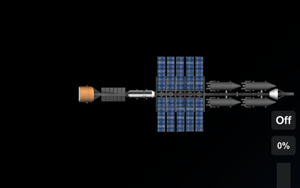 Interstellar Space Station Blueprint for Spaceflight Simulator
