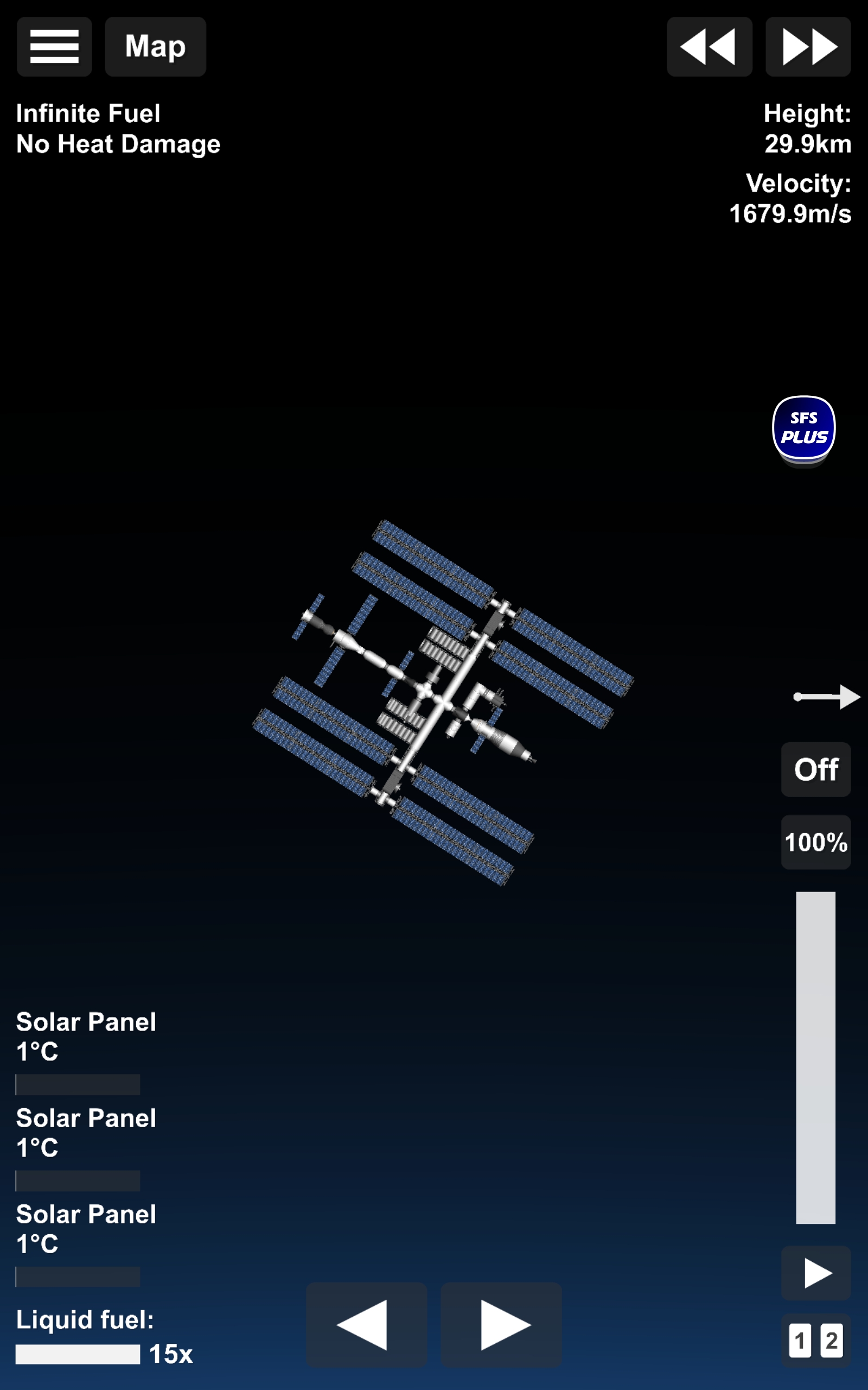 The ISS lol Blueprint for Spaceflight Simulator