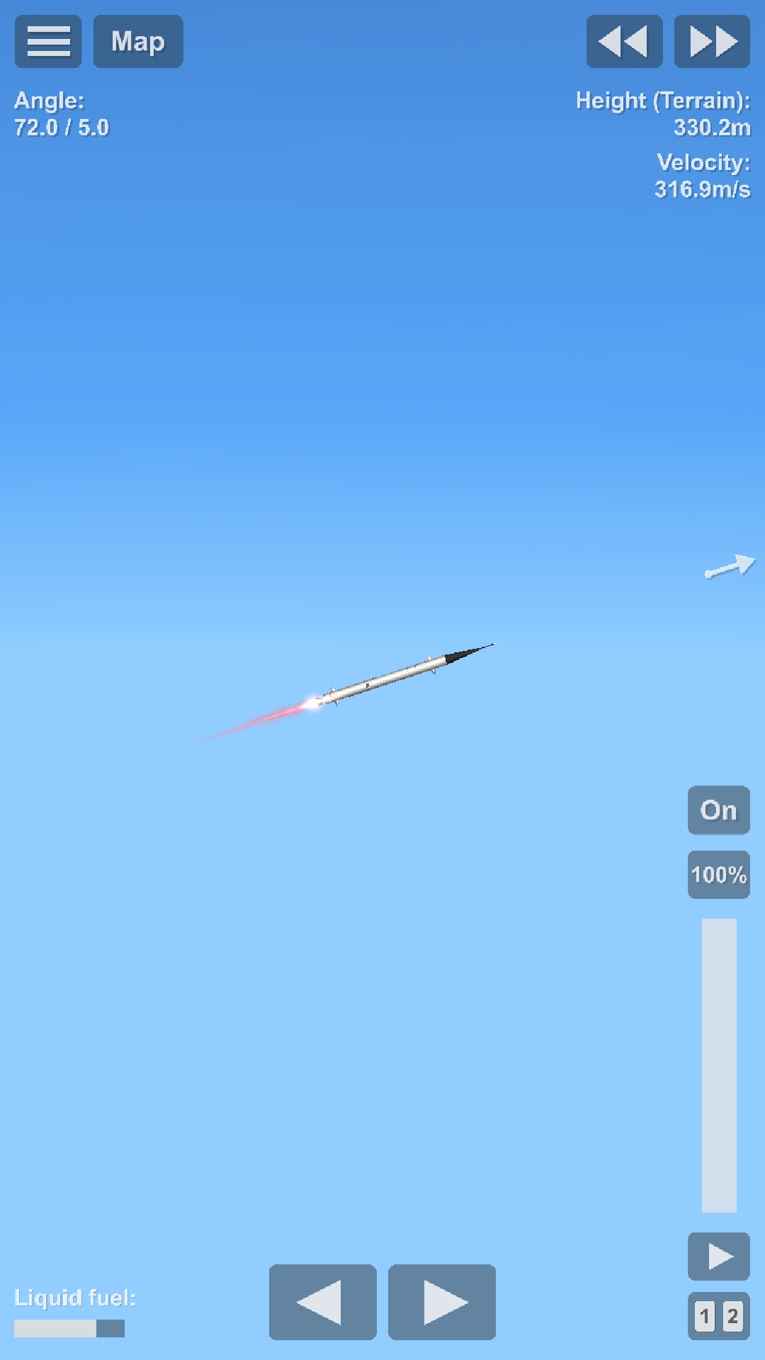 Supersonic Missile By Lee Blueprint for Spaceflight Simulator