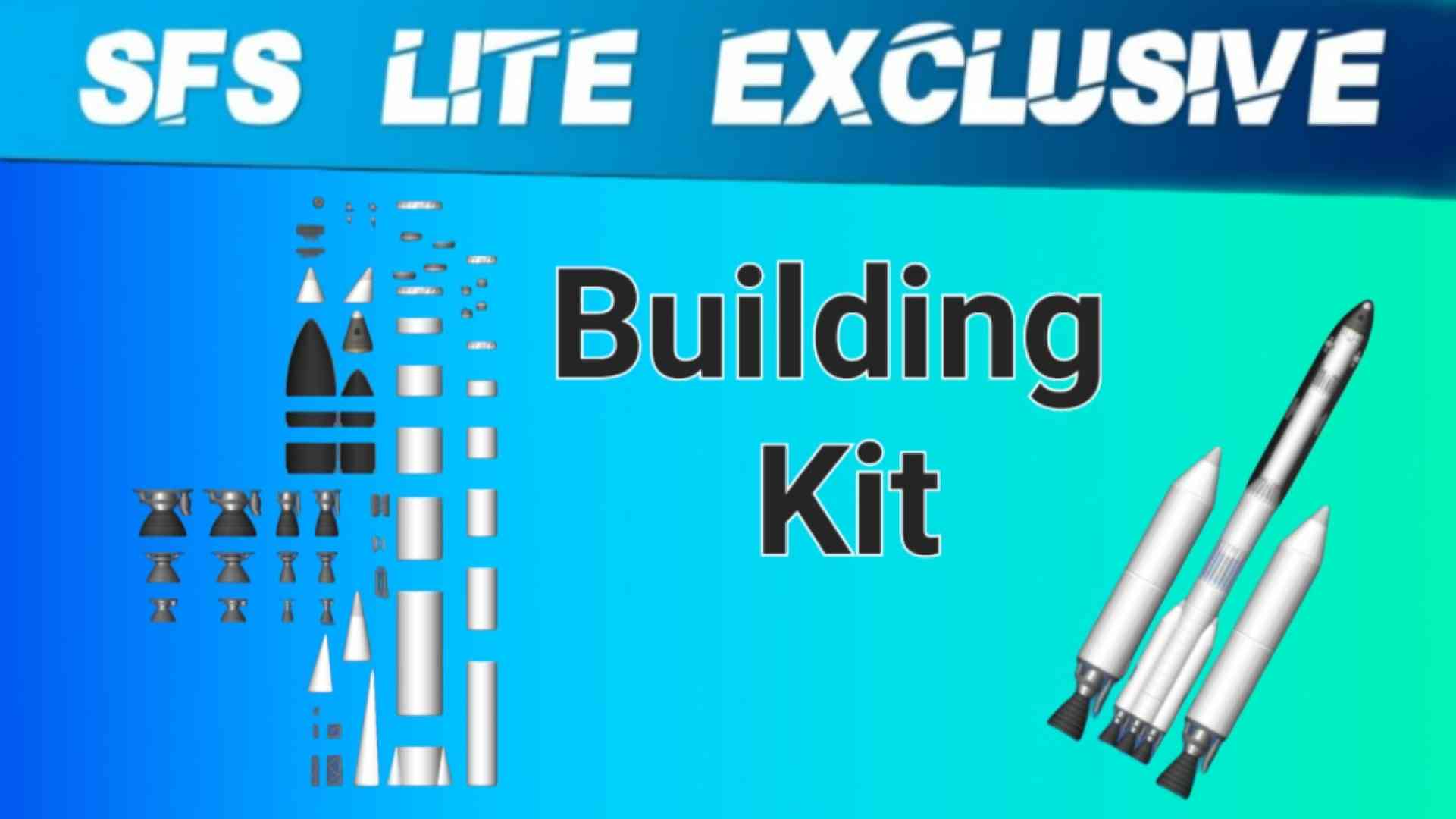 Small Parts Kit [Non DLC] Blueprint for Spaceflight Simulator Exclusive SFS PLUS