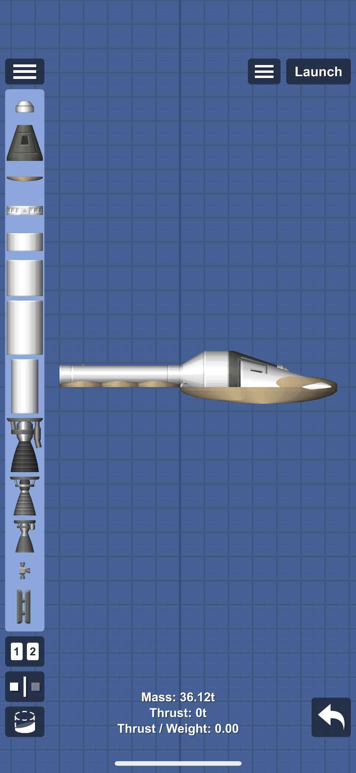 Space explorer Blueprint for Spaceflight Simulator