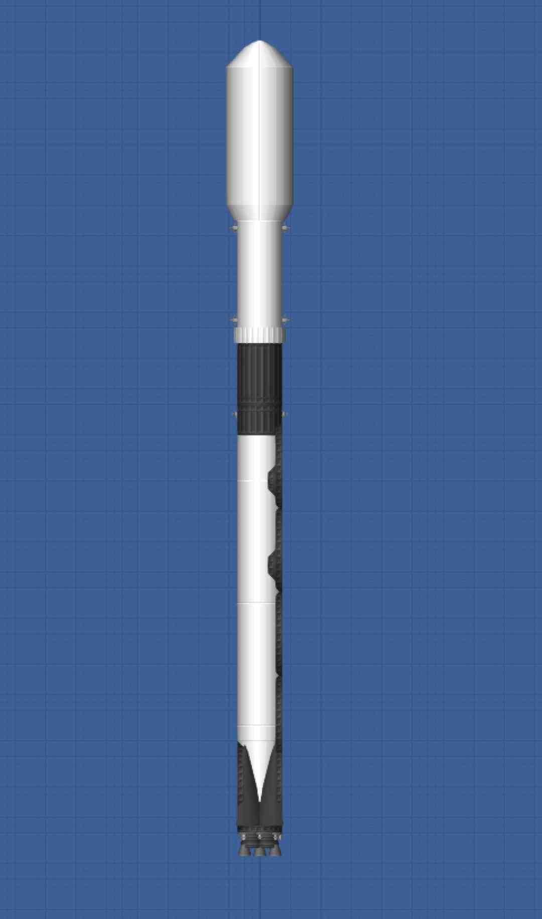SpaceX Falcon 9 Blueprint for Spaceflight Simulator