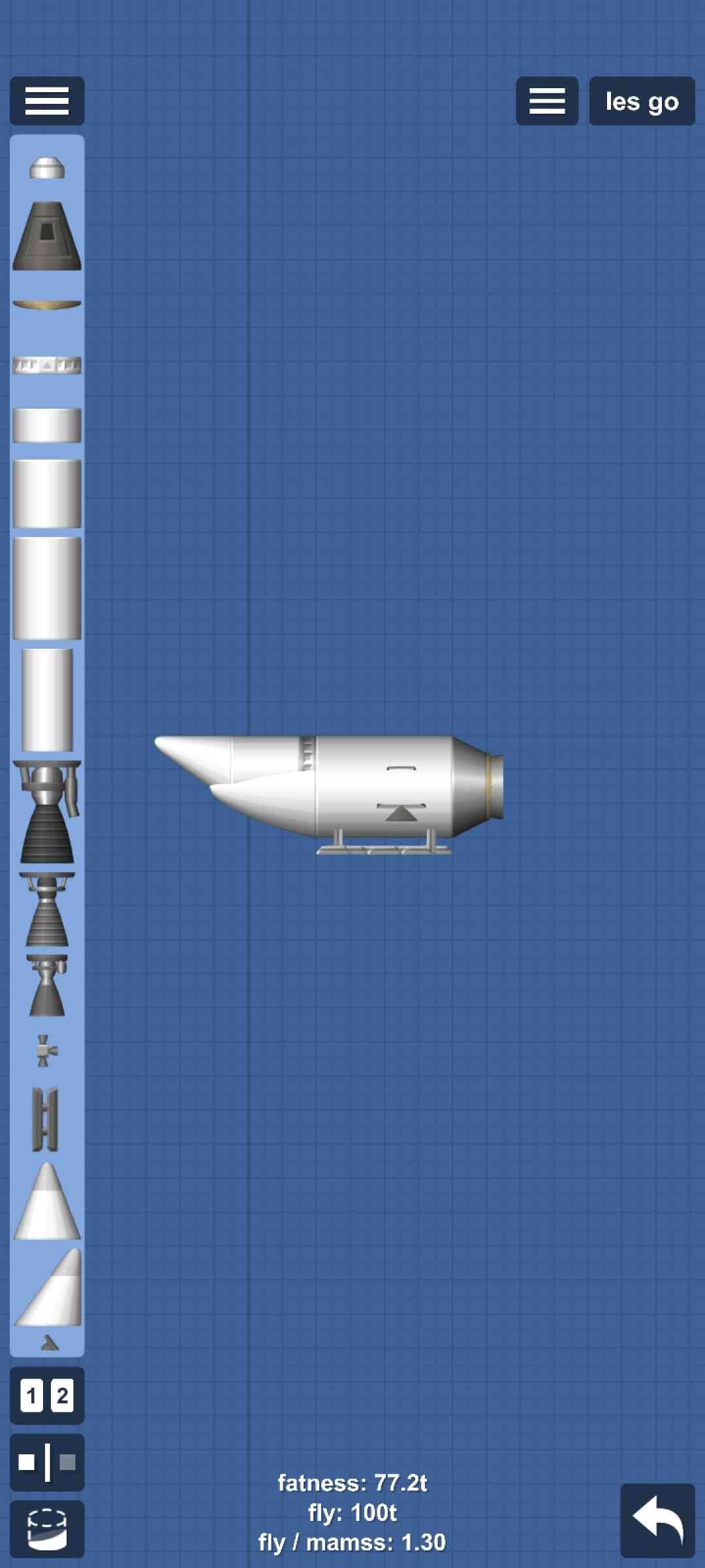 Titan submarine Blueprint for Spaceflight Simulator